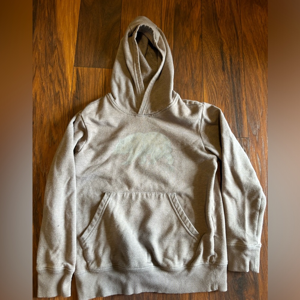 The North Face Youth Small Gray Hoodie
